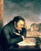 Friedrich Nerly Portrait of art historian Karl Friedrich von Rumohr France oil painting artist